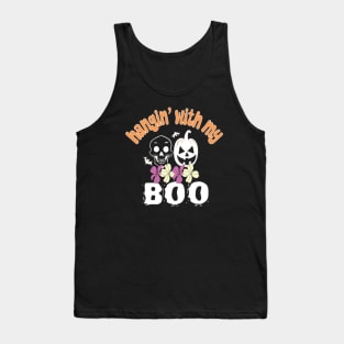 Hangin' with My Boo: Spooky-Cute Merch for Every Occasion! Tank Top